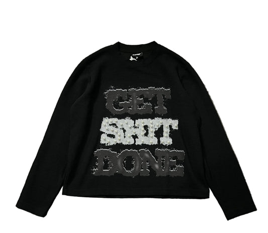 “GSD” Waffle knit